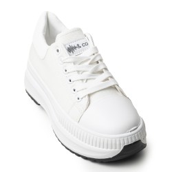 Price Shoes Tenis Moda Mujer 622C62F1001BLANCO